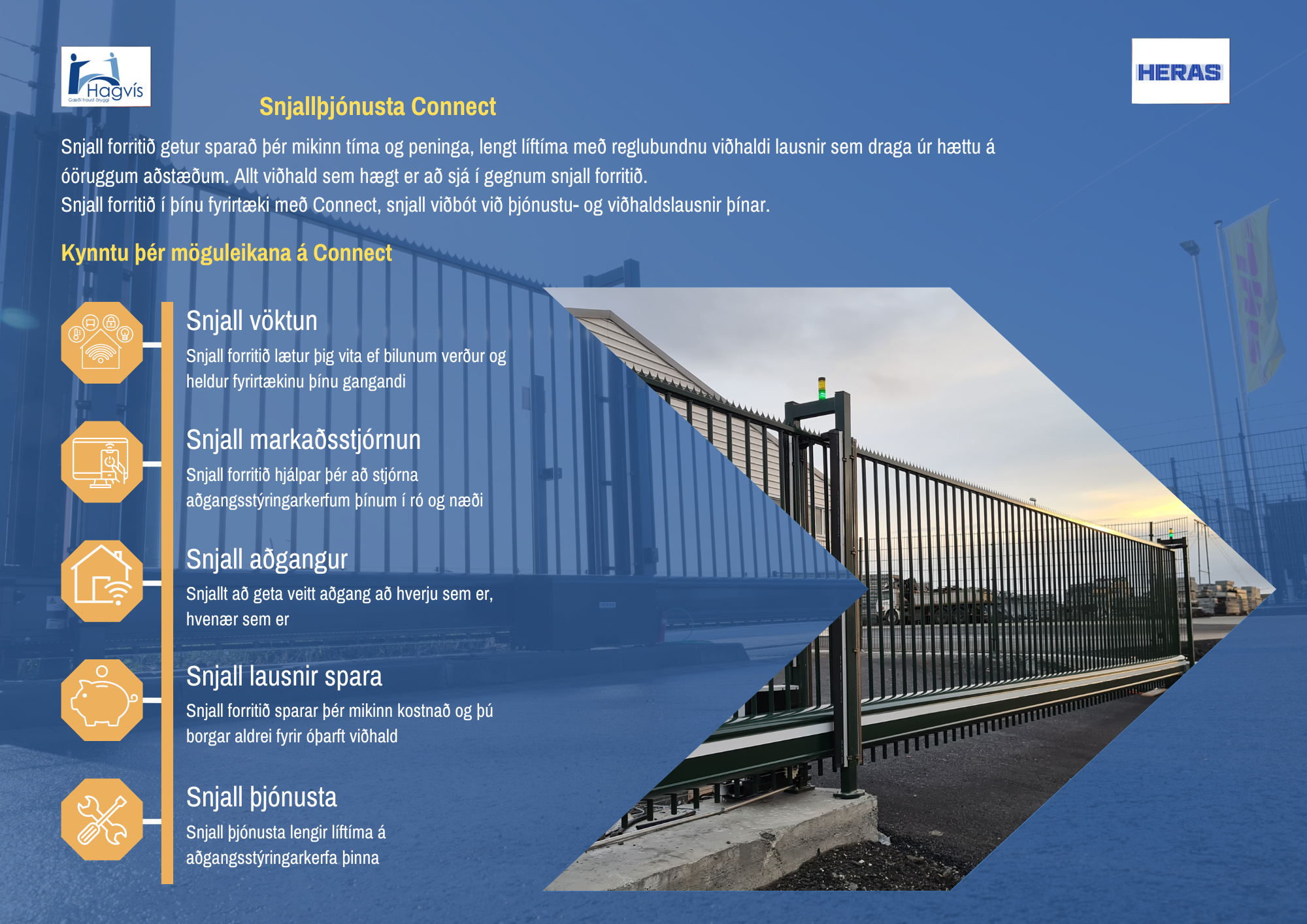 Nýjung í aðgangsstýringu frá Heras