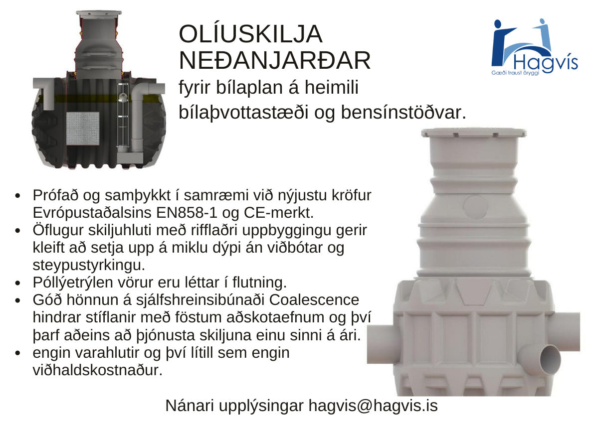 Olíuskilja - neðanjarðar