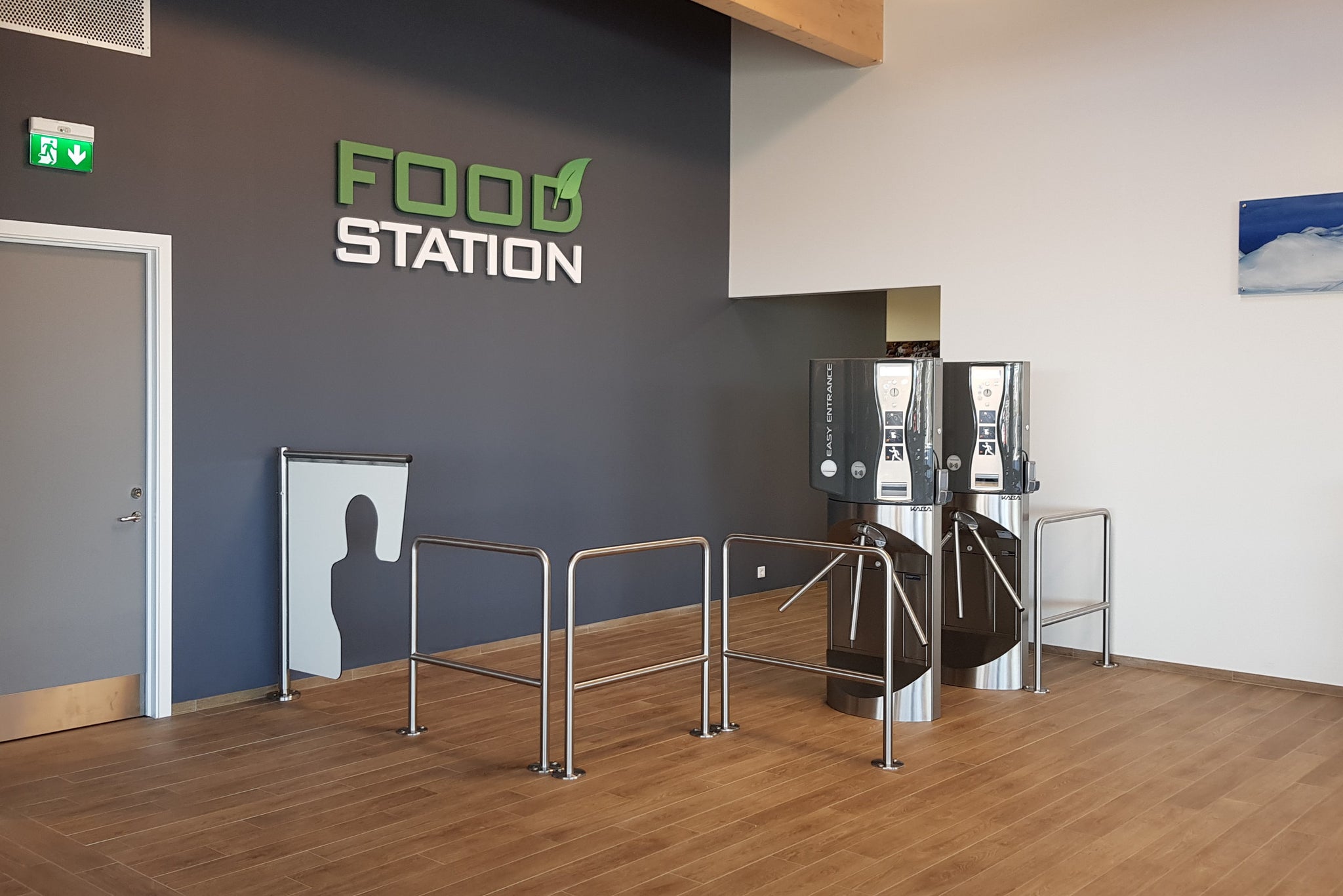 Aðgengisali, Aðgangsstýring, greiðsluvél