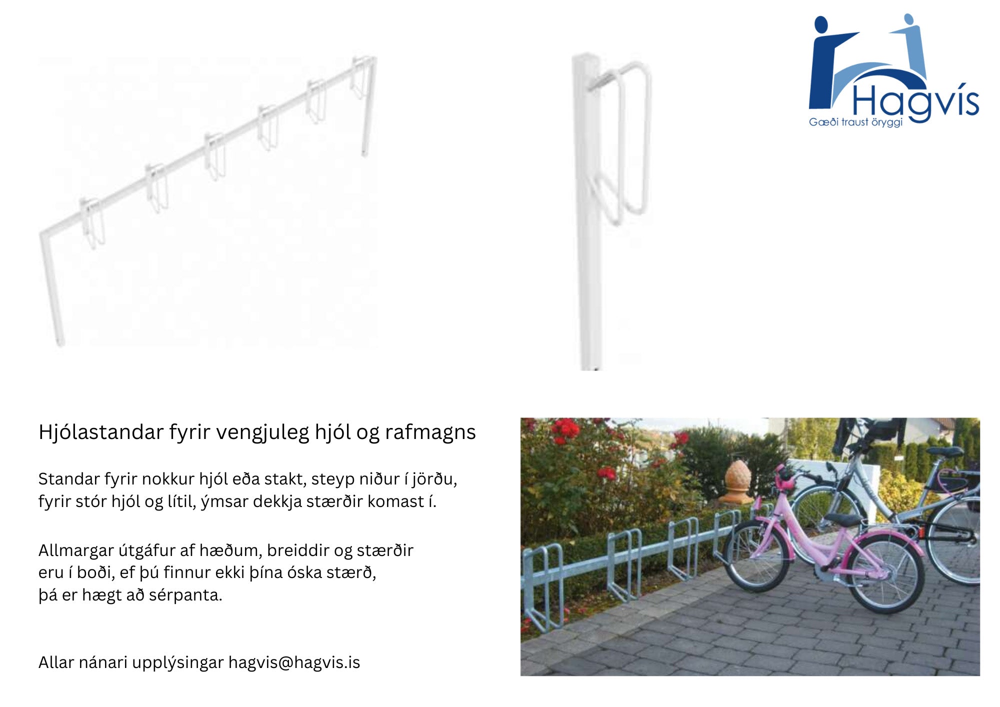 hjólastandar - rafmagnshjól