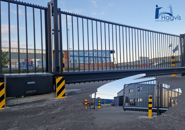 Hraðhlið DELTA sem er allra vinslasta rennihlið hjá Heras og Hagvís.