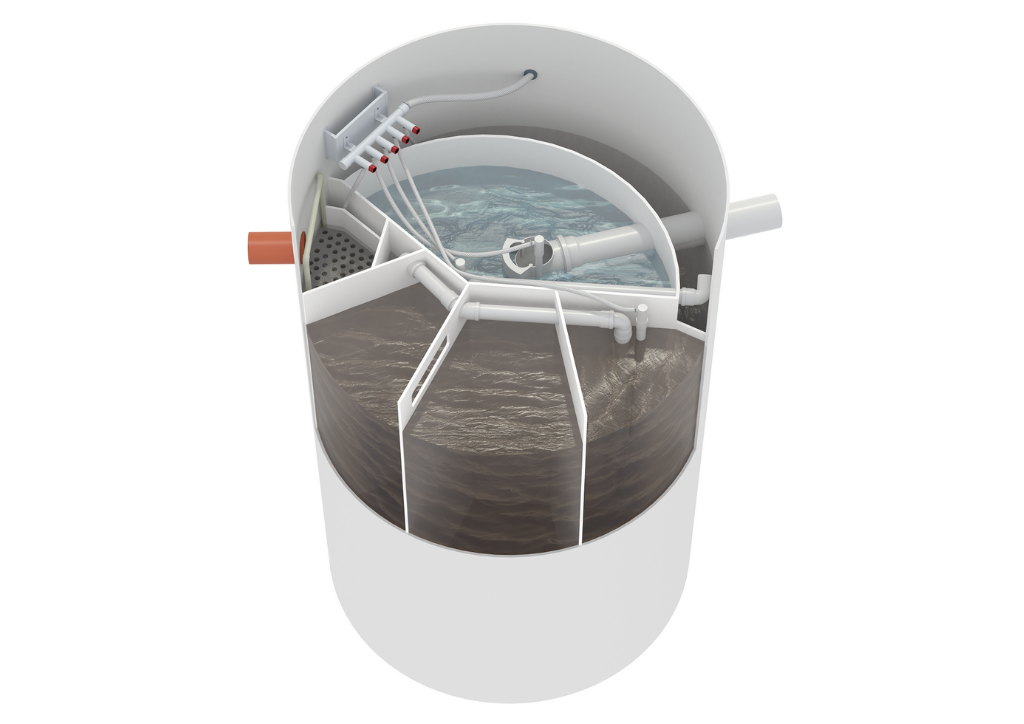 Hreinsistöð fyrir heimili og sumarbústaði